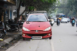 rouler avec sa voiture au vietnam