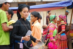  marché de Xi Man nord vietnam 