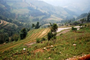 montagne route de bac ha vietnam