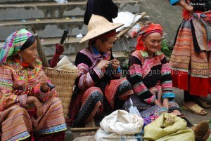  marché de Xi Man nord vietnam 