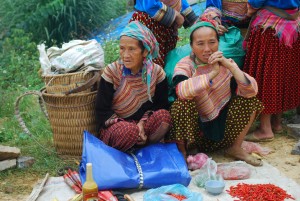 H'mong fleuri de Can Cau  Lung Phin vietnam