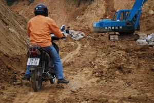 voyage  moto  route Bac Ha -  Xi Man 