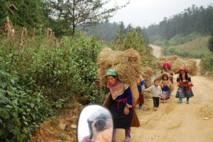  route de Xi Man -Bac Ha à moto 