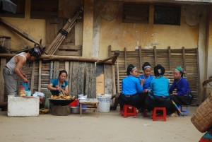 Repas de légumes frits à Xi Man vietnam