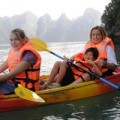 circuit  vietnam  sur mesure  Kayac Baie Halong 