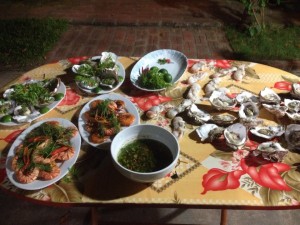 repas crustacé delta du fleuve rouge chez la famille 