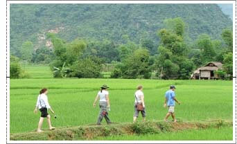 marche à pied maichau vietnam