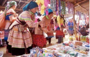 marché de Coc Ly 15 jours au Vietnam