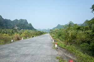 route sur ile de Cat ba