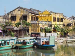 Hoi An croisière bateau avec enfants 