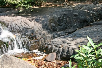 circuit Cambodge Kbal Spean la rivière aux milles Lingas