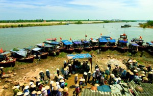  delta du fleuve rouge  Parc National de Xuan Thuy