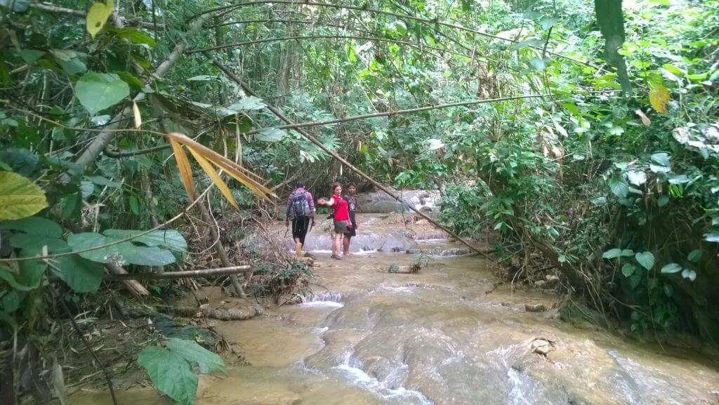 Trek des 100 cascades Laos